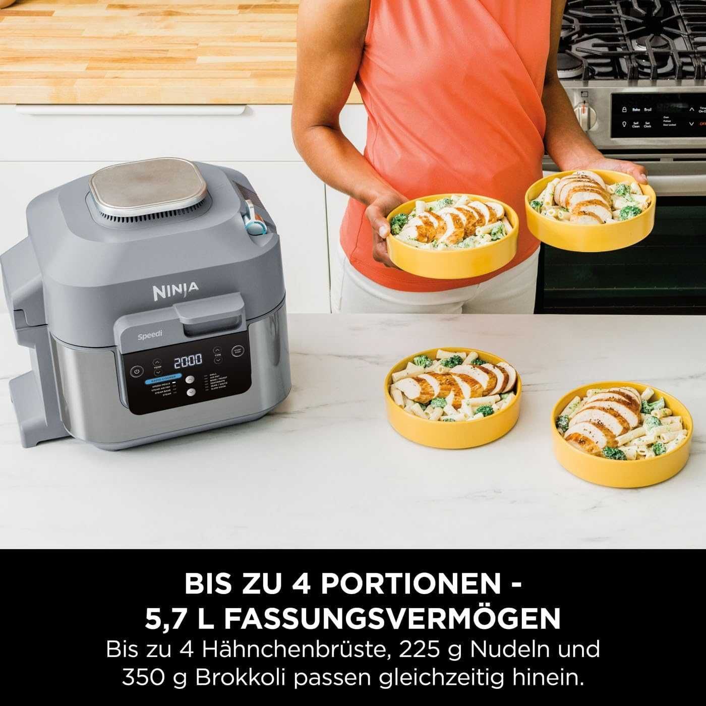 Мултикукър Ninja Speedi Rapid Cooker & Air Fryer ON400EU 10в1