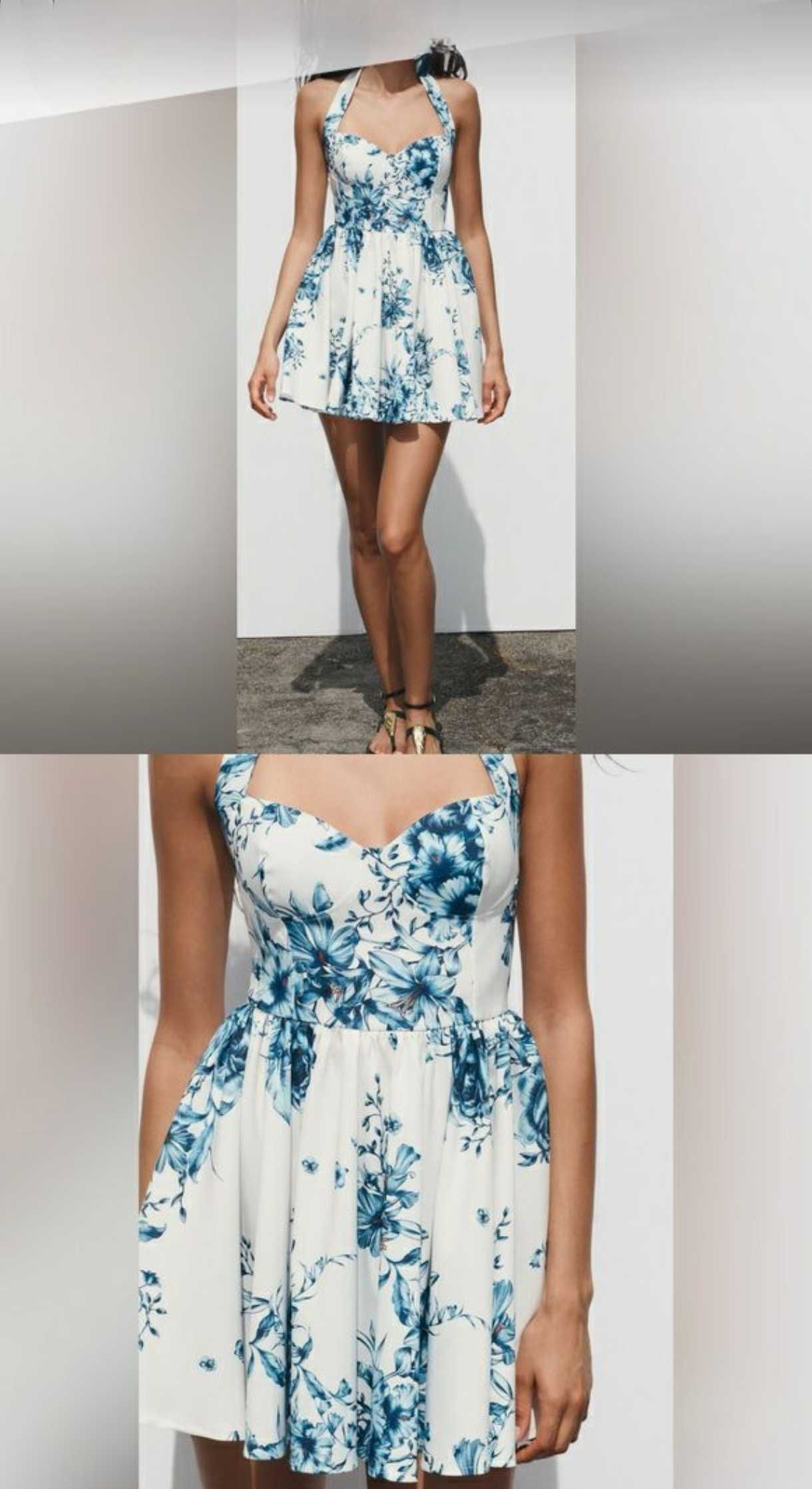 Рокля на цветя Zara, S р-р