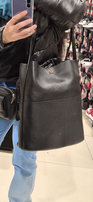 Geanta încăpătoare din piele naturala