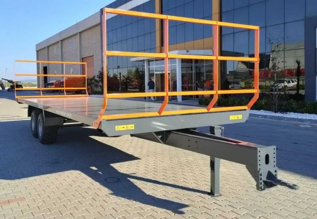 Remorcă transport baloți, remorcă după tractor