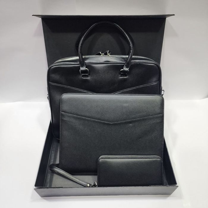 Премиальный набор аксессуаров — Сумка + Клатч + кошелёк