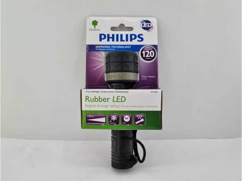 НОВИ! Фенер LED Philips Rubber 120м 80lm