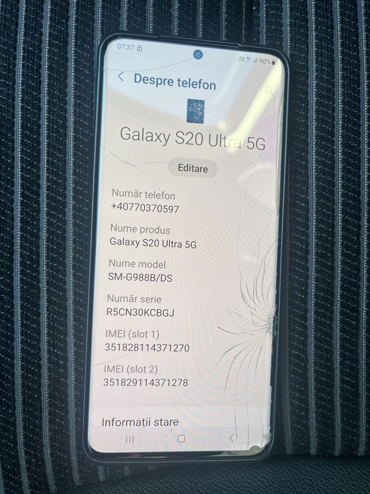 Samsung S20 ultra de vanzare!