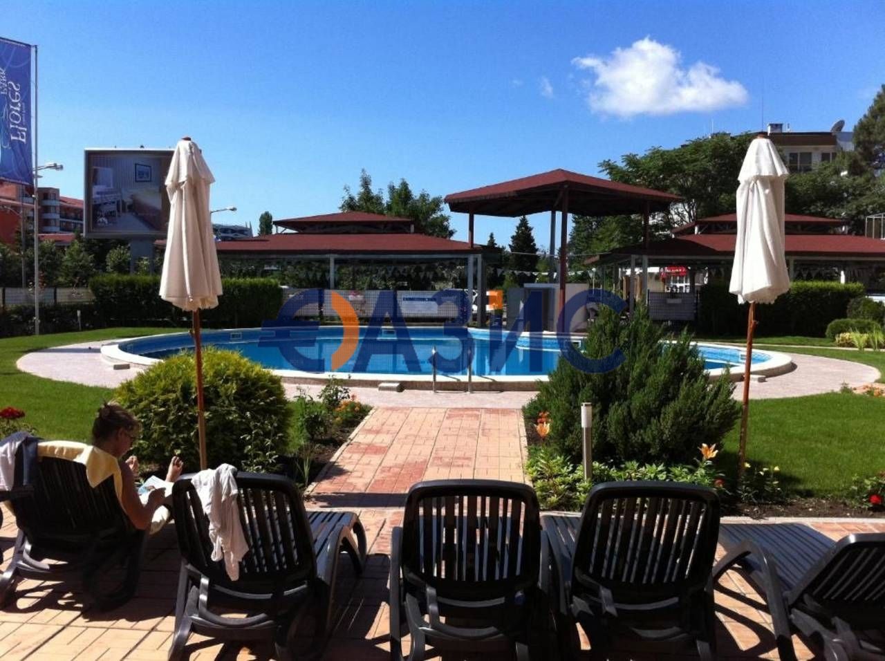Студио в комплекс Flores Park, 52 кв.м., Слънчев бряг, България, 52