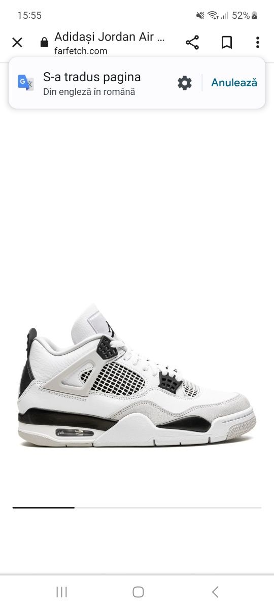 Jordan 4 retro milatary