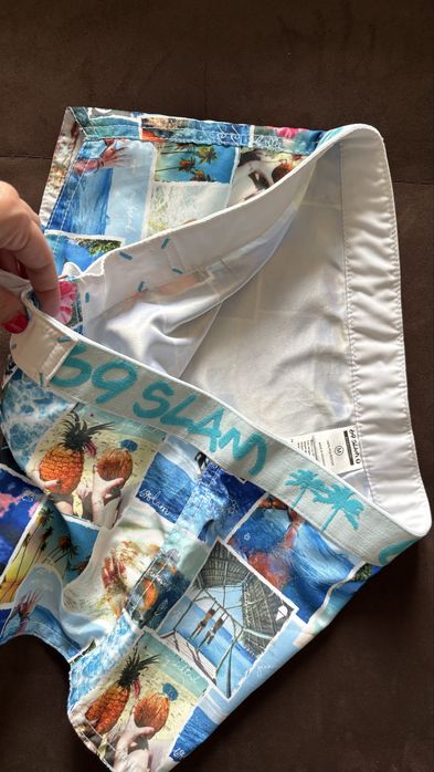 Къси дамски панталонки за сърф 69 Slam