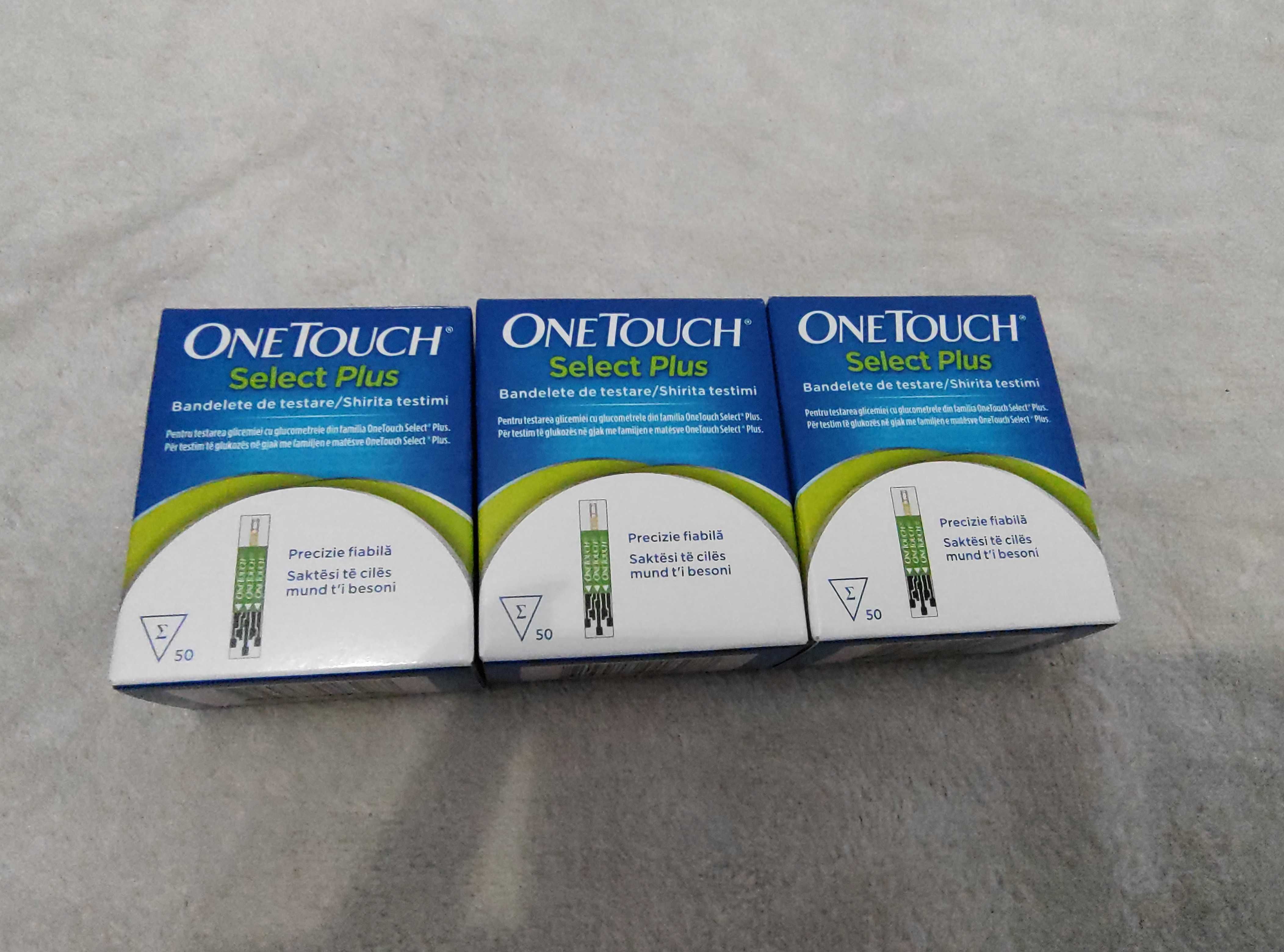 Teste de monitorizare a glicemiei One Touch Select Plus