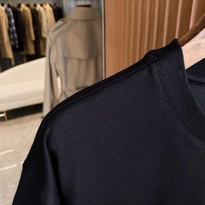 Тениска Burberry бяла и черна