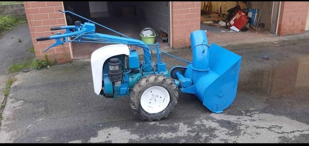 Bertolini motor diezel 14 cai,cu freza de zapada