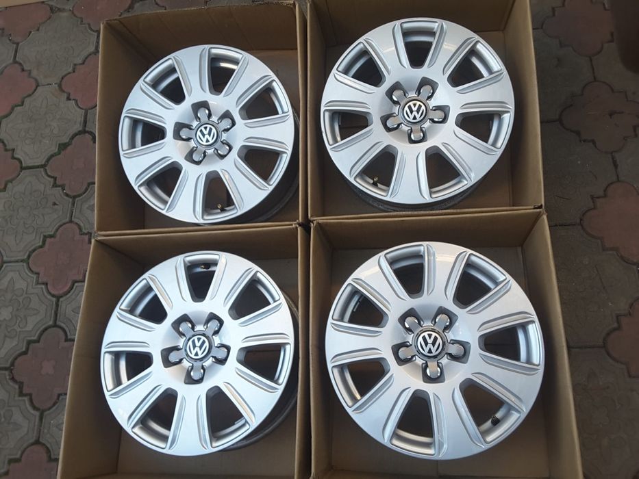 jante aliaj 16; 5x112; originale Vw Tiguan, Passat b6, b7, b8, Sharan