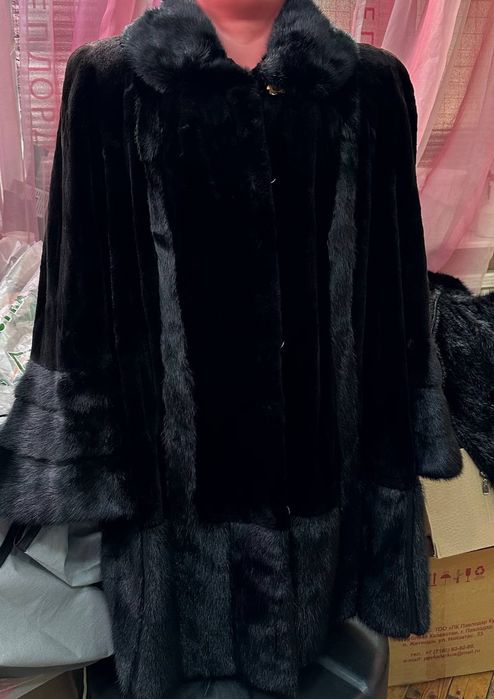 Шуба норка стриженная