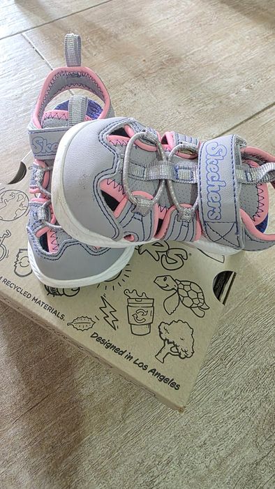 Sandale fetițe, Skechers mărimea 23