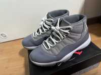 Jordan 11 cool gray 44