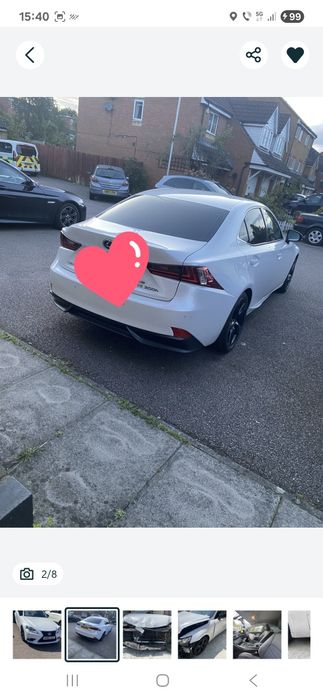 Piese Lexus IS 300h model 2016 cu 70 mii km