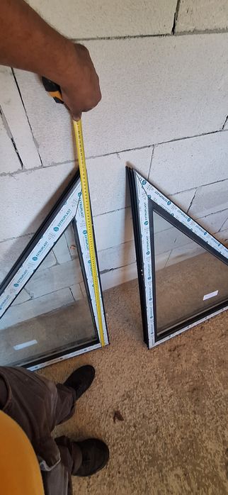 Ferestre . Antracid .pvc .noi