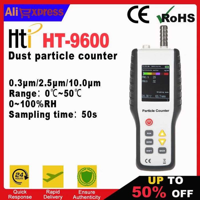 Анализатор качества воздуха HTi HT-9600