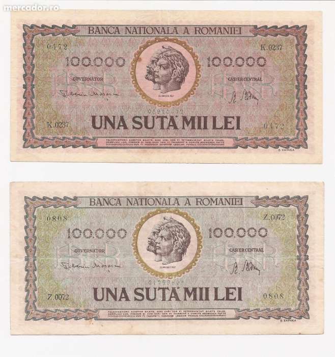 100.000 lei 1947