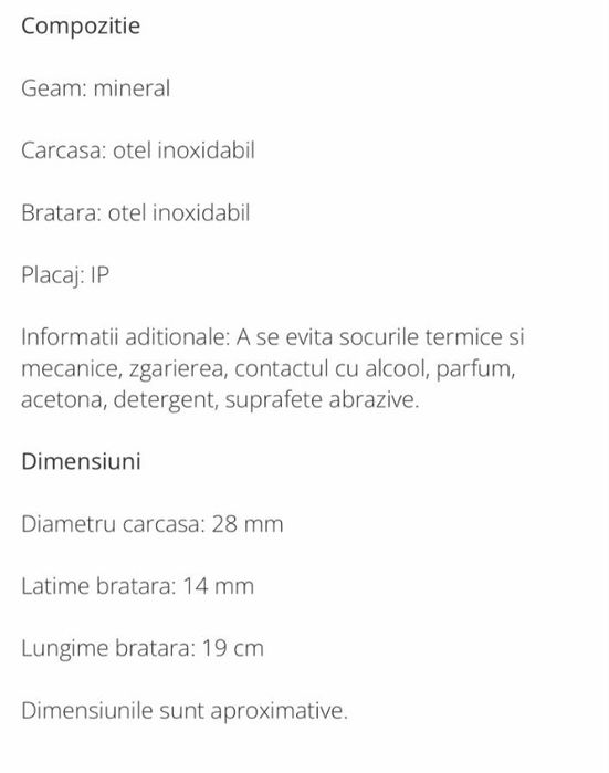 Ceas Just Cavalli auriu