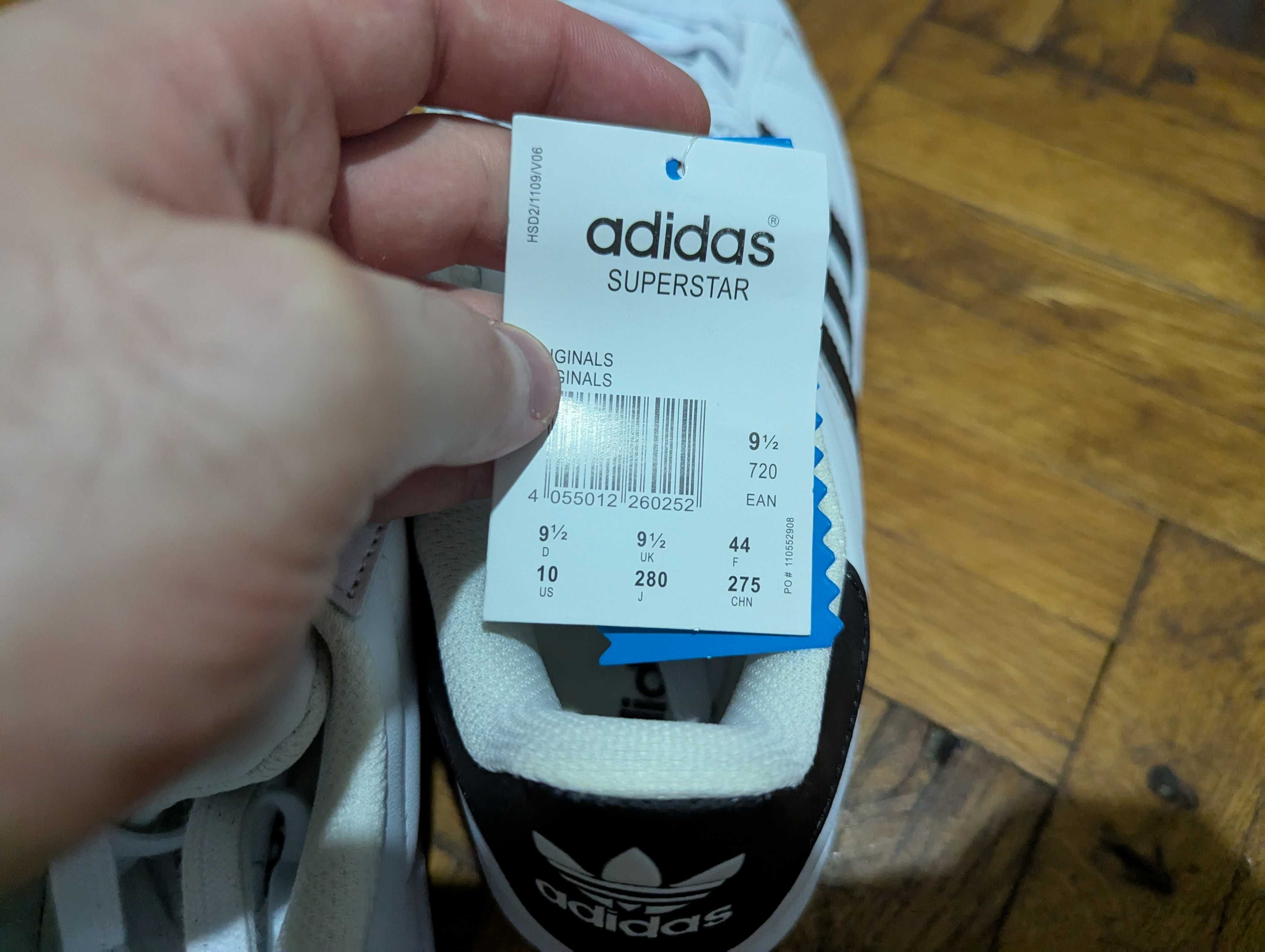 Adidas Superstar мъжки маратонки 9.5 (44 номер)