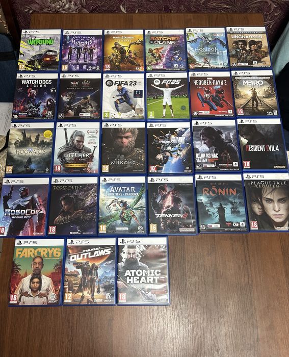 Продам игры или обмен на ps4/ps5