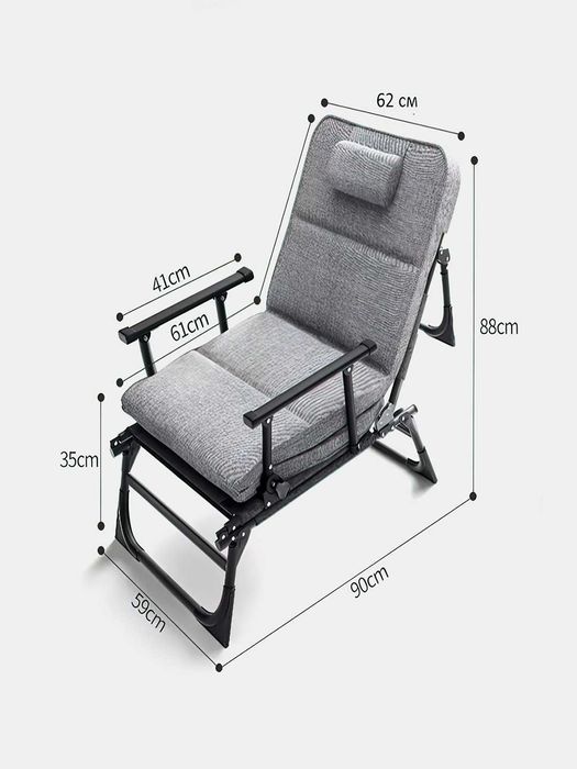 Раскладушка складное 120kg