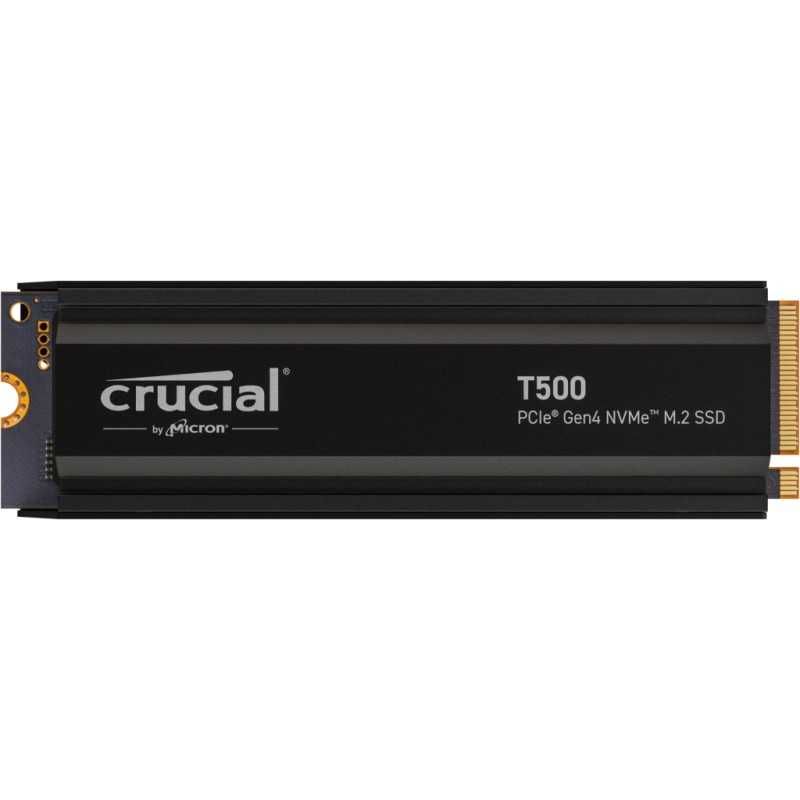 SSD Crucial T500, 1TB, M.2 2280, PCIe NVMe 4.0 cu Heatsink