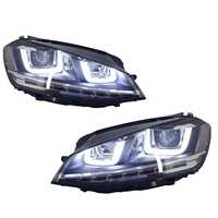 Faruri LED 3D VW Golf 7 (12-17) semnalizari dinamice secventiale