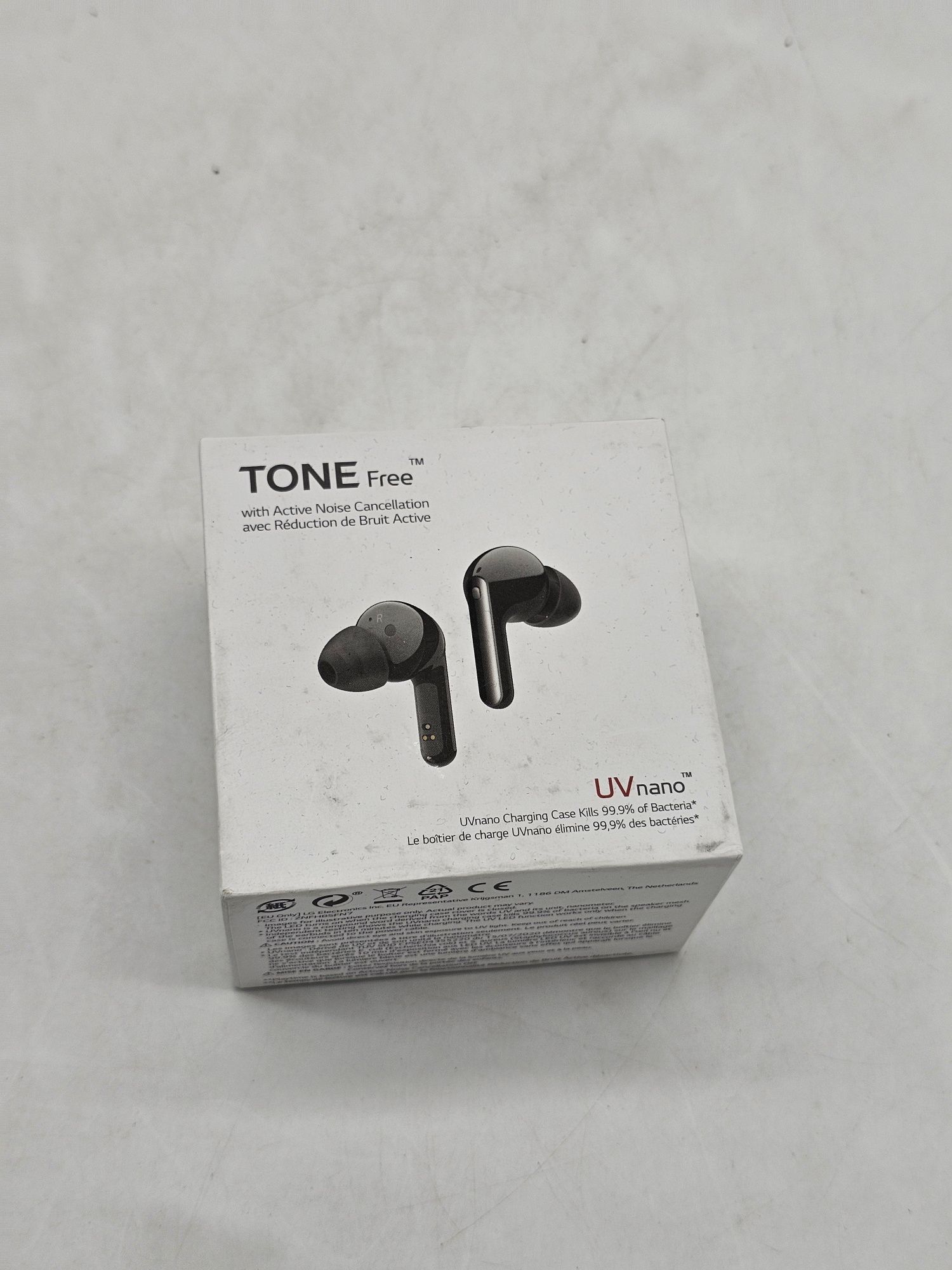 Casti Audio In-Ear LG TONE Free FN7, True Wireless, Bluetooth, UV Nano