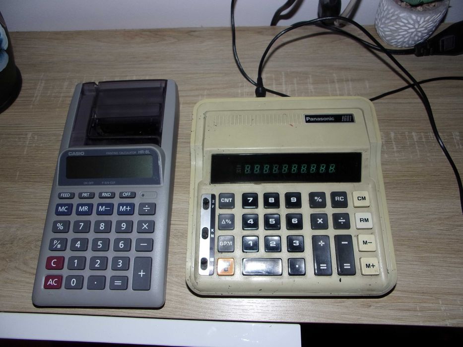Calculatoare Panasonic si Casio Japan