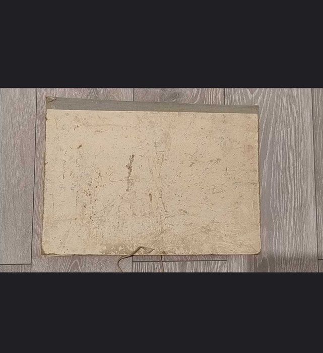 Bloc de desen model mare (doar coperțile) Mucart, anii comunismului