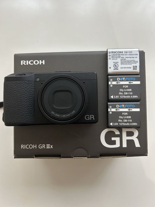 Фотоапарат Ricoh GR IIIx