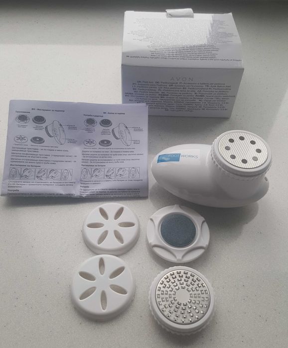 Aparat ingrijire talpa / Pila electrica avon foot works nou