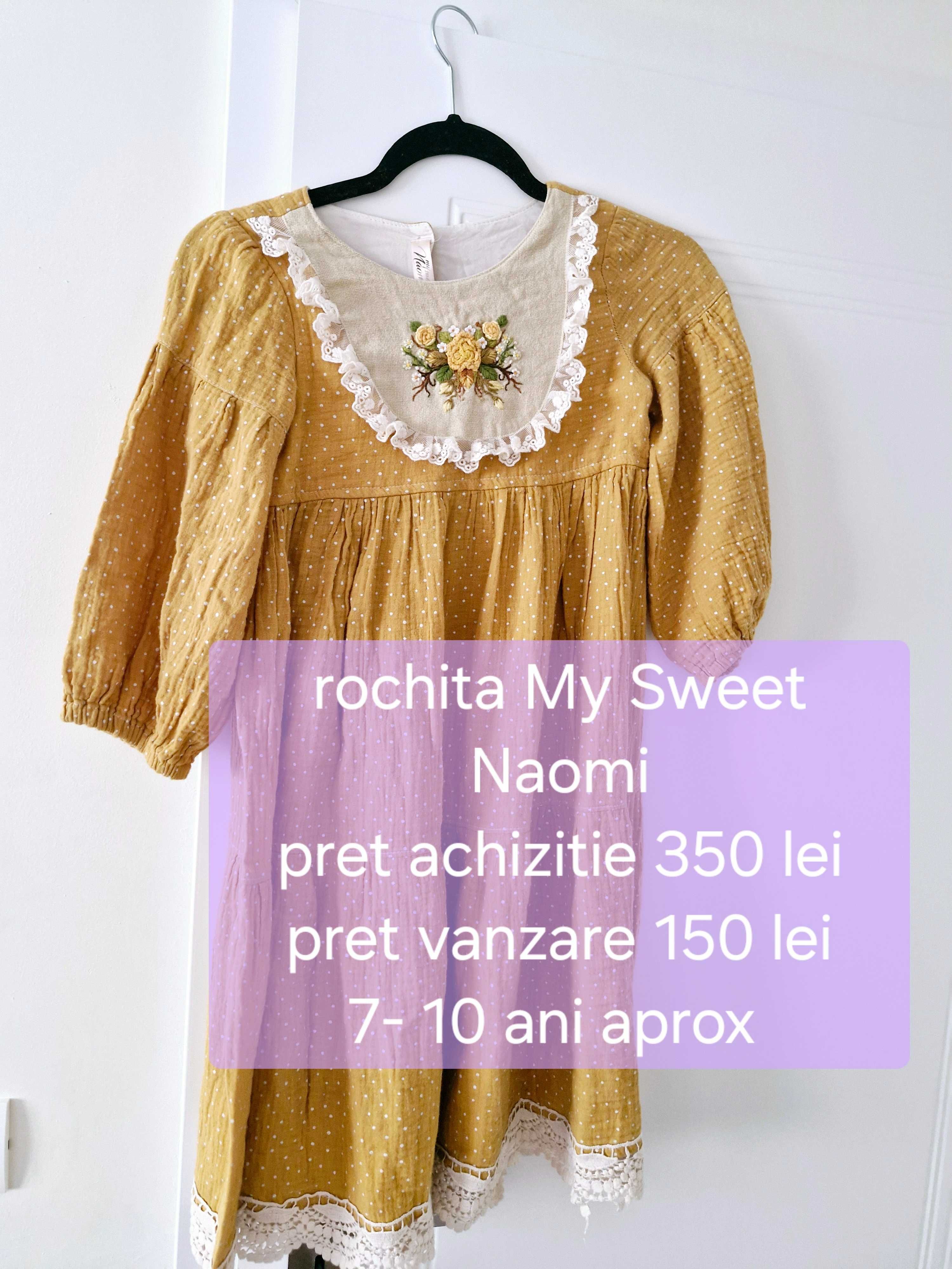 Rochii elegante fetite 7-10 ani