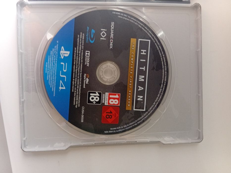 Hitman диск на PlayStation