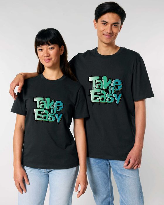 Тениски с надпис Take it Easy