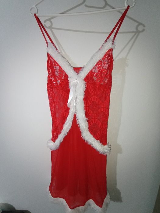 Set lenjerie sexy Craciunita