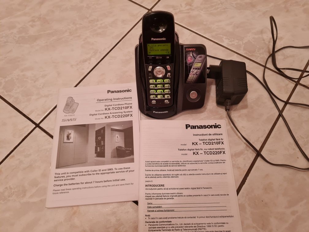 Telefon digital fara fir Panasonic