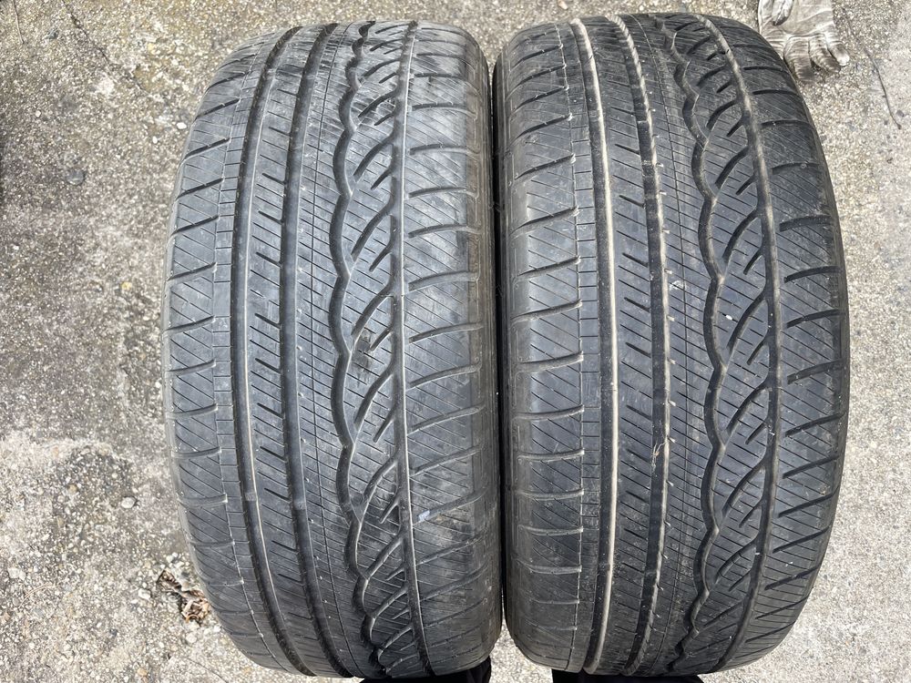 2бр. Отлични Зимни Гуми С Борд 235/50R/18 -DUNLOP- DOT:2311- 6,2мм.