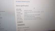 Laptop Asus 17 inch display office
