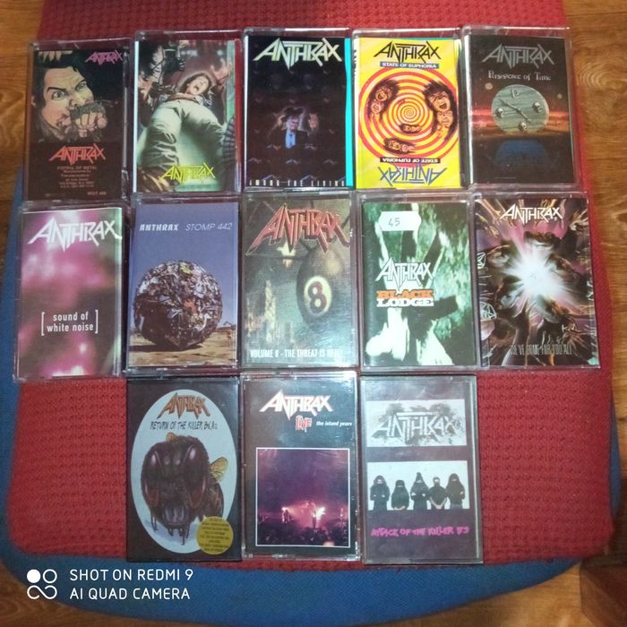 Касетки на Антракс / Anthrax