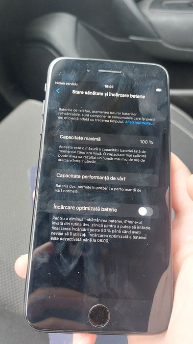 Iphone 8 plus, 100% starea bateriei, 128GB
