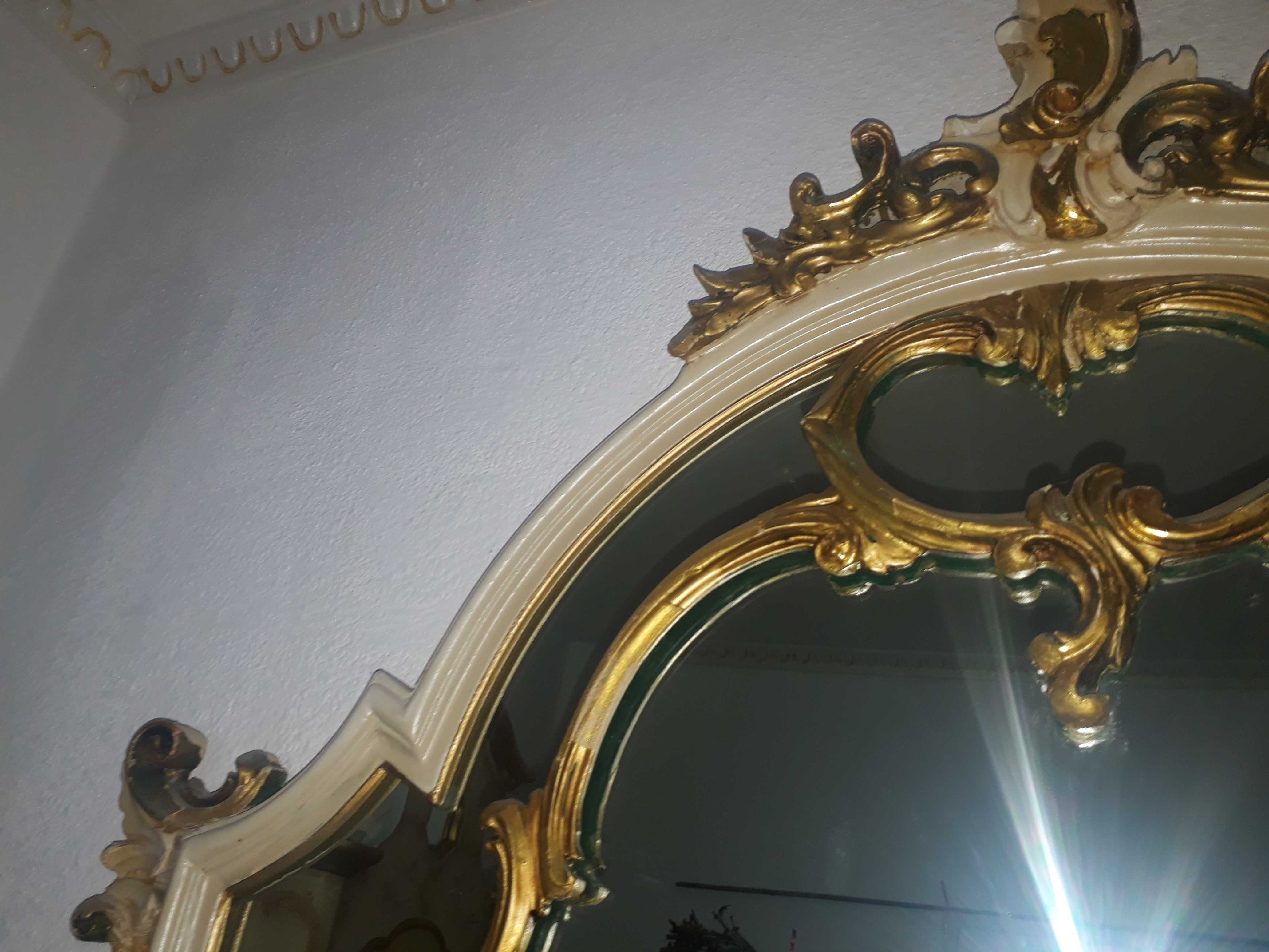 comoda/scrin+oglinda baroc venetian/vintage,Silik,Italia,mobila antica