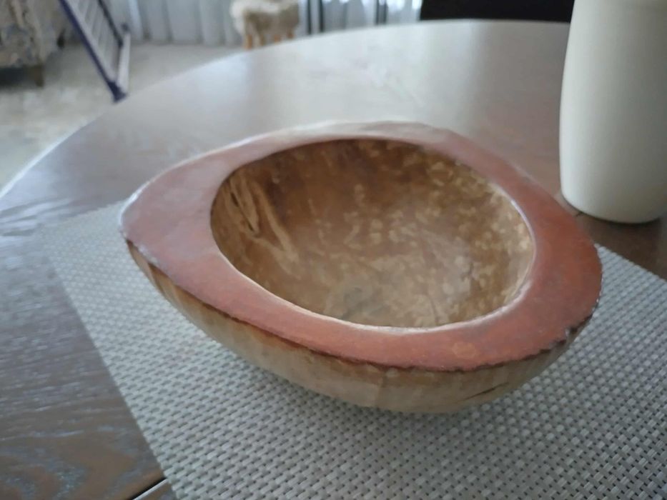 красива голяма дървена фруктиера от Индонезия