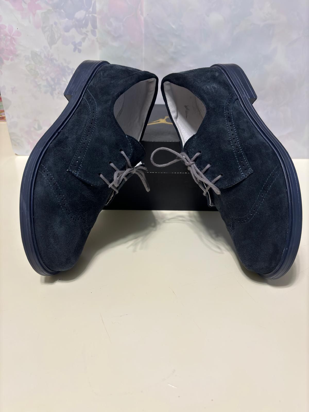 Pantofi piele întoarsă măsură 37