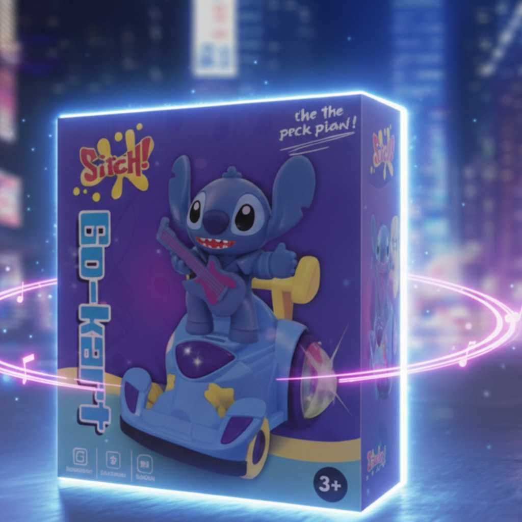 Светеща количка със Stitch – играчката, която движи въображението