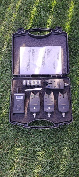 Set complet, 4 Lansete+4 Mulinete+Rod Pod+Senzori cu statie,Swingeri