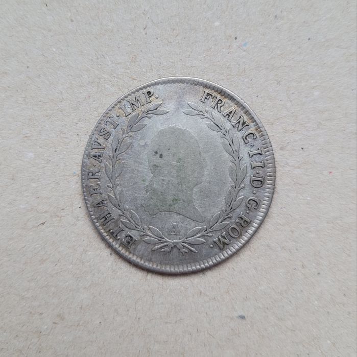Moneda veche argint 20 kreuzer 1806 A.