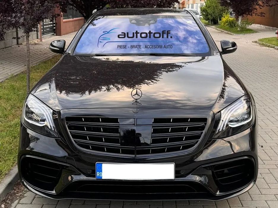 Grila Mercedes S-Class W222 (2013-2020) Black Facelift Design