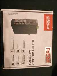 Switch poe dahua 8 porturi nou 6 buc