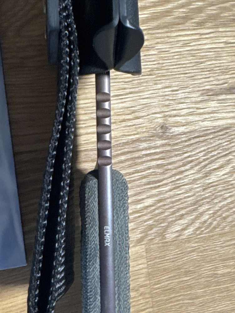 Нож TRC South pole black canvas micarta